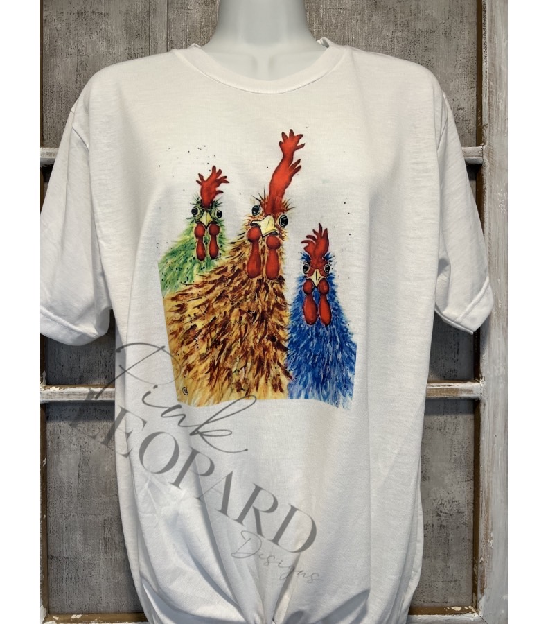 Chickens Short Sleeve Tshirt-